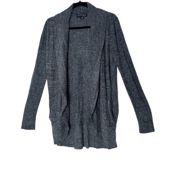 Barefoot Dreams Sweaters - Barefoot Dreams Cardigan Top Women's XS/S Blue Cozy Outdoor Soft Stretch Pockets